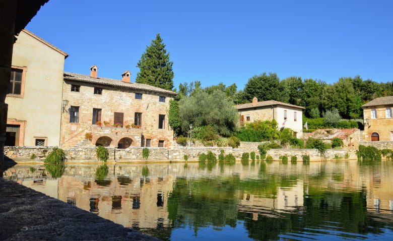 Bagno Vignoni in Tuscany