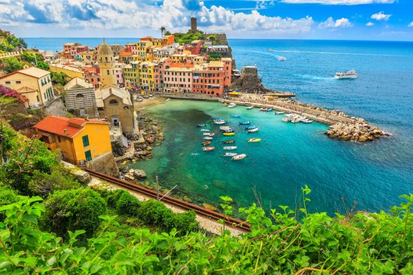 Vernazza: panorama