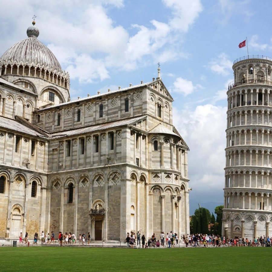 Pisa: the Leaning tower and the Cathedral