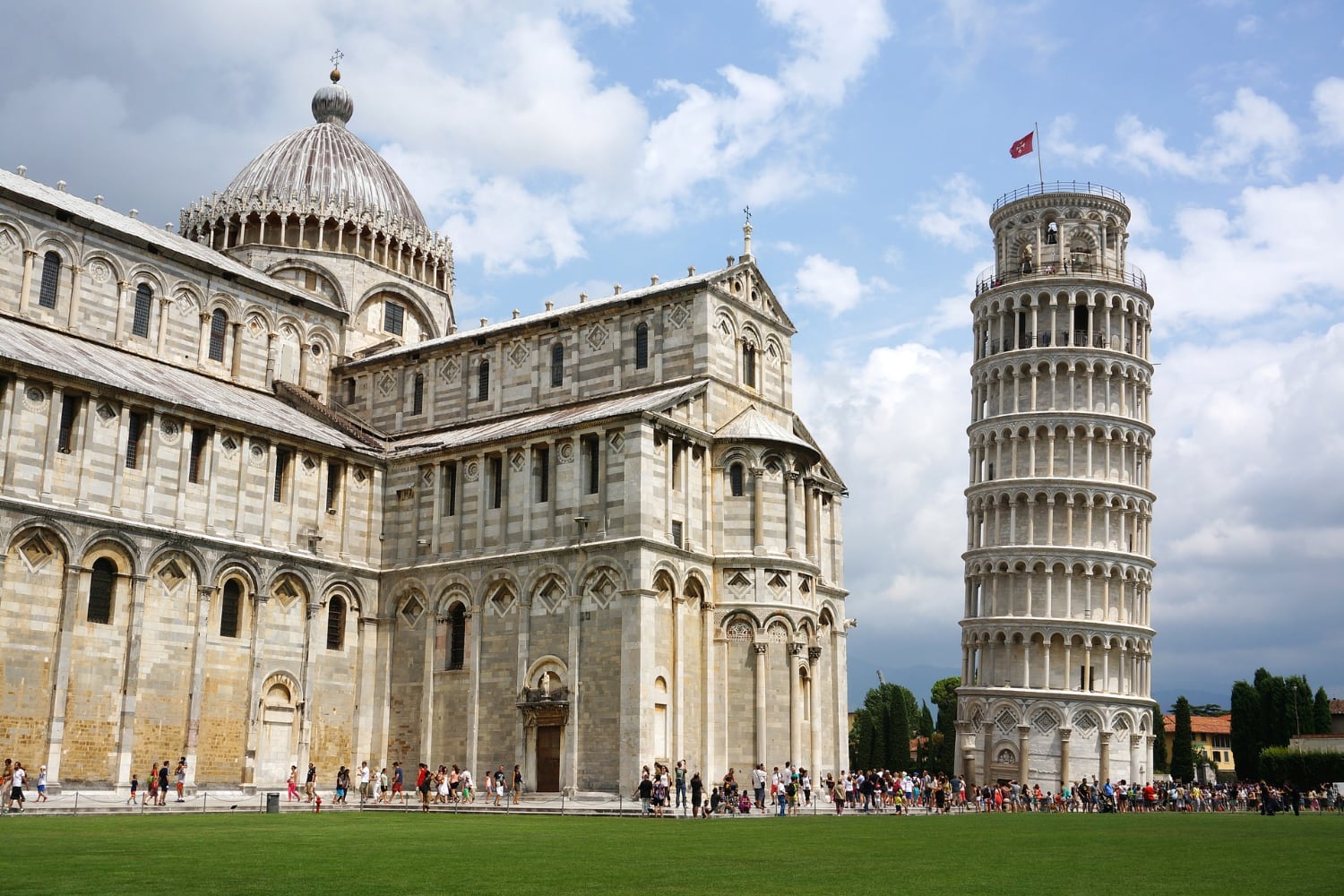 Pisa: the Leaning tower and the Cathedral